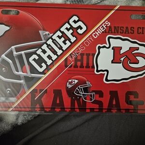 Kansas City Chiefs License Plate
